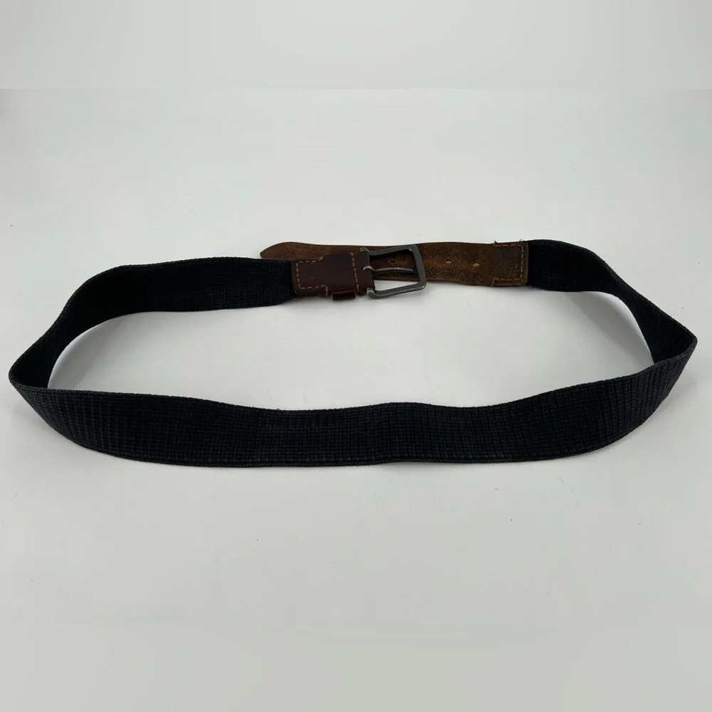 Vintage Canvas & Leather Casual Belt L /‎ XL